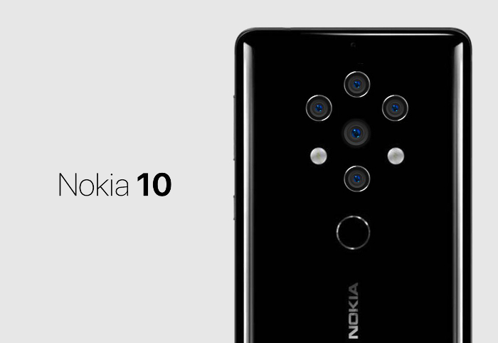 Concepto del Nokia 10 incluye a la cámara trasera con 5 lentes