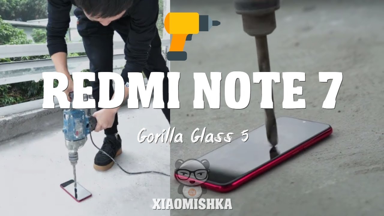 Redmi Note 7 test with drill. Hot!