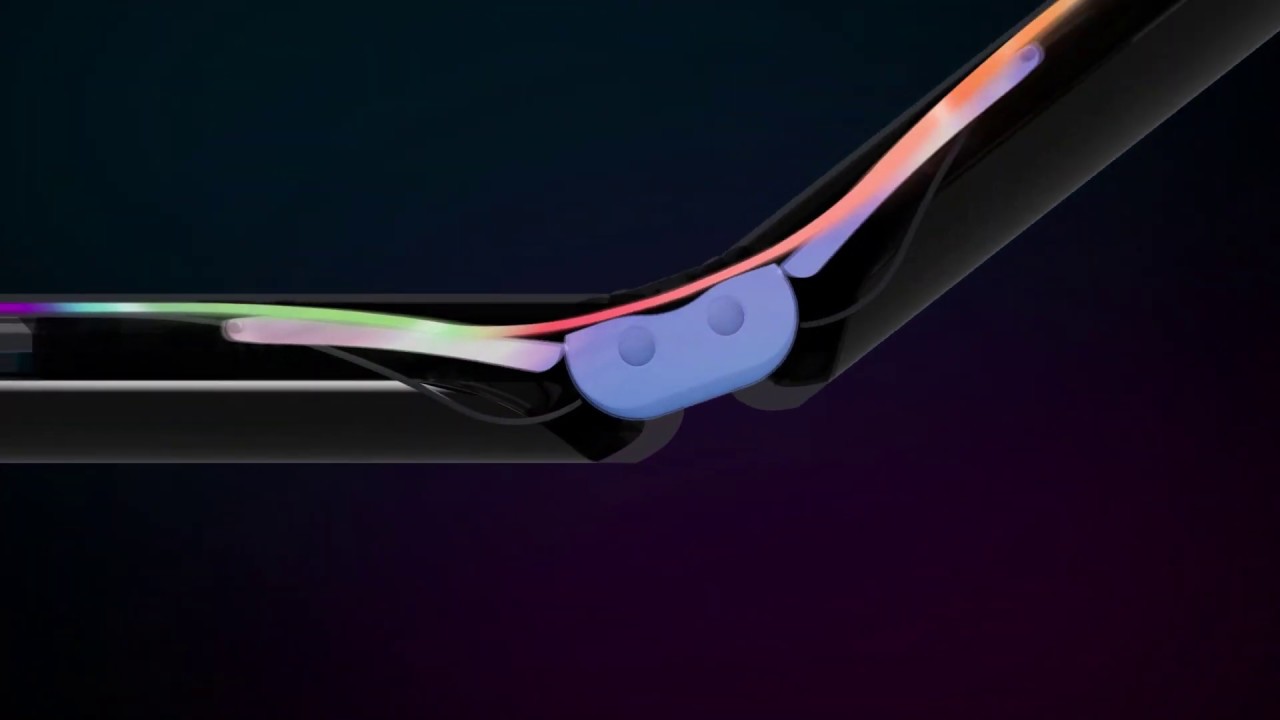 Así es la bisagra del Motorola razr