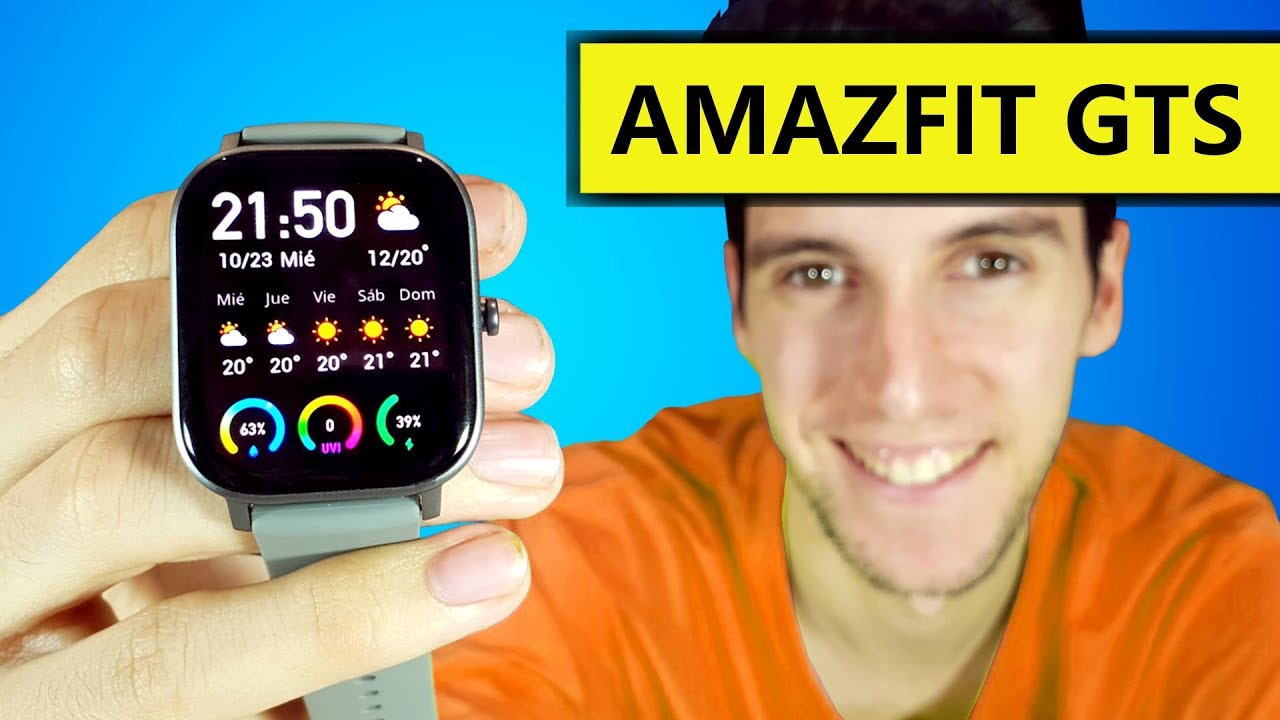 Amazfit GTS vs Apple Watch - UNBOXING en español