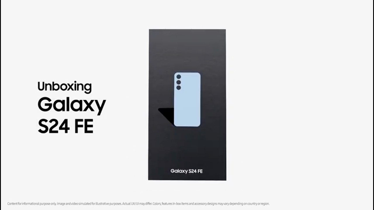 Samsung Galaxy S24 FE - OFFICIAL UNBOXING!