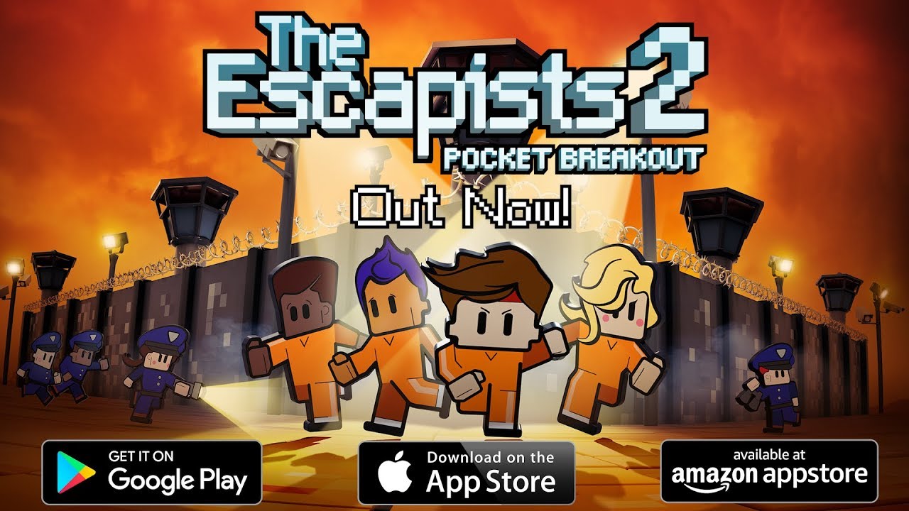 The Escapists 2: Pocket Breakout - Launch Trailer (iOS, Android, Amazon)