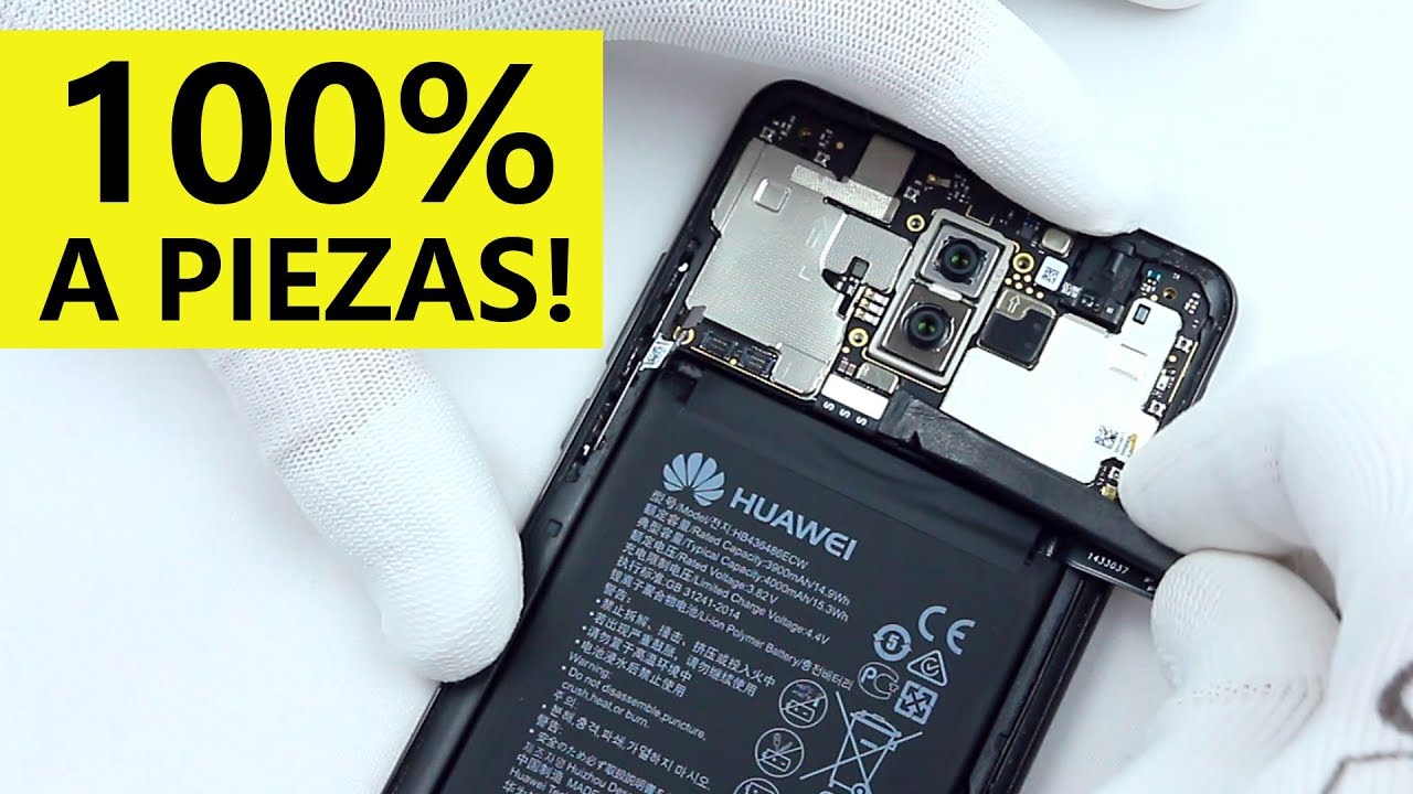 ¿Como es un Huawei MATE 10 por DENTRO? Desmontaje TOTAL!