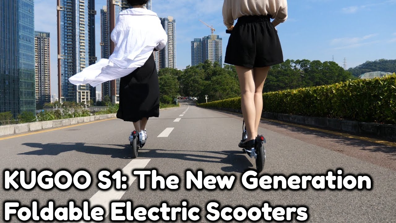 KUGOO S1: The New Generation Foldable Electric Scooters