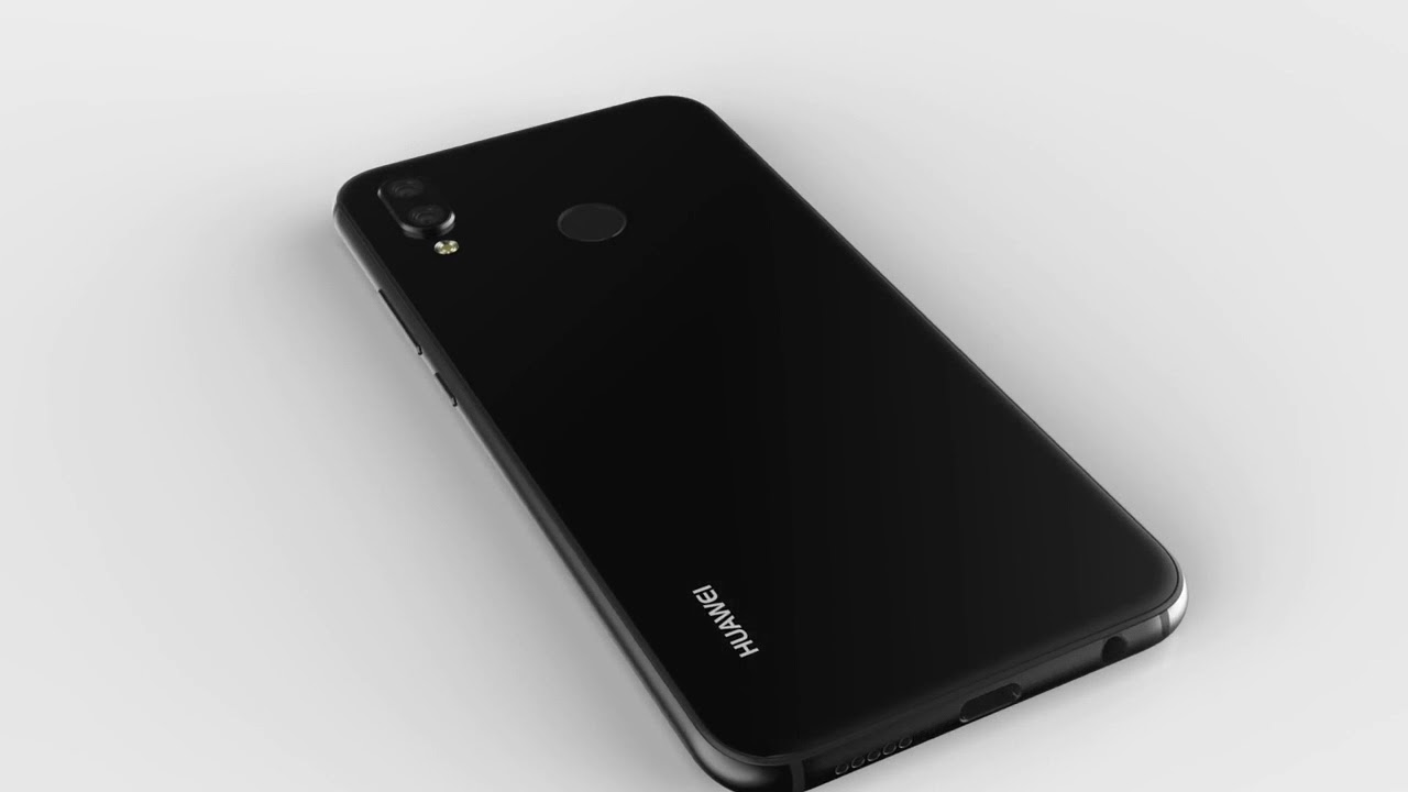 Huawei P20 Lite Leaked 3D Renders Show Off Camera Setup and Notched Screen