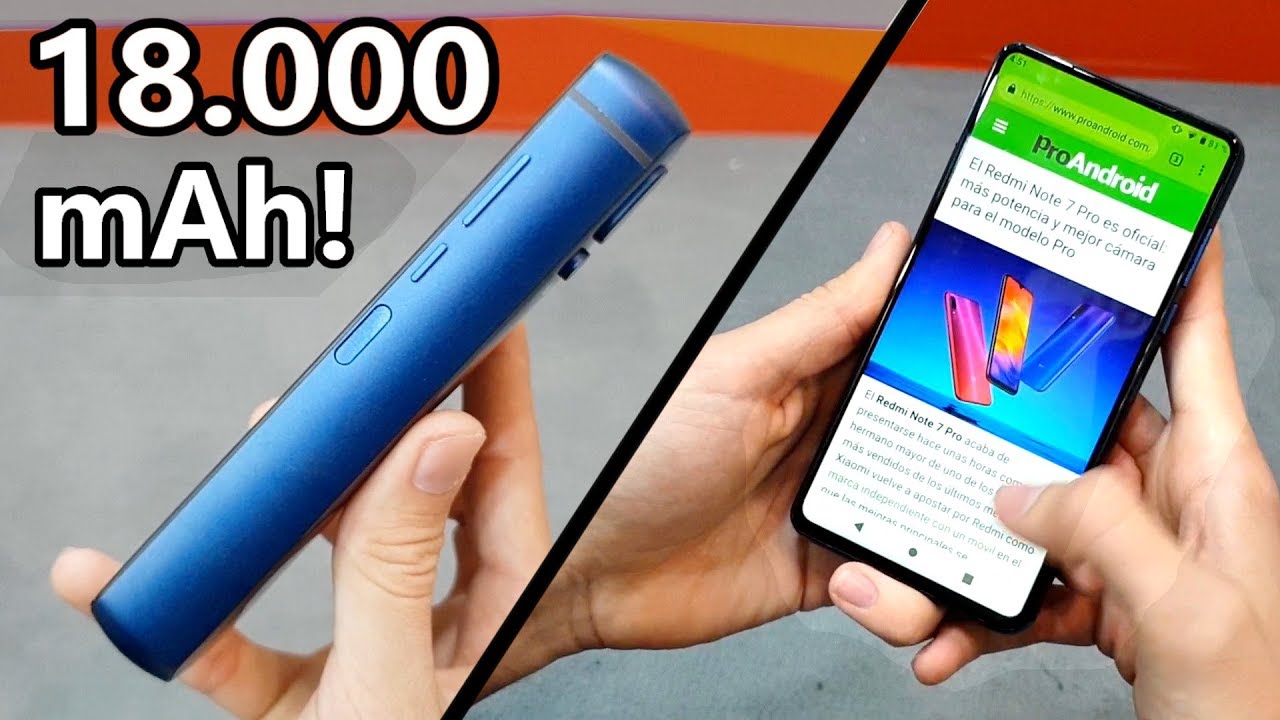HE PROBADO el Teléfono de 18.000 mAh !!!!!