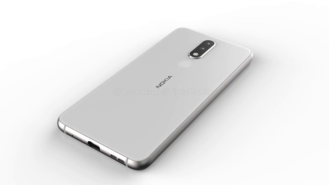 Nokia 5.1 Plus Leaked Renders