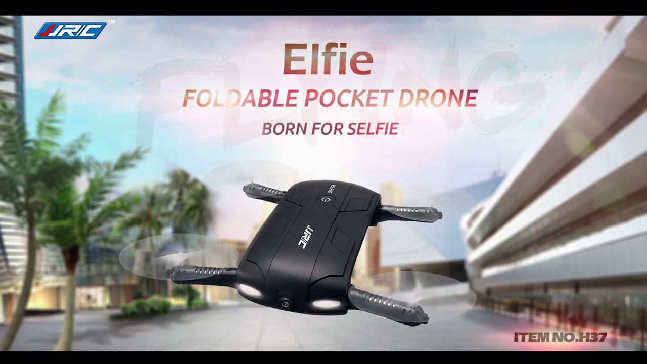 Original JJRC H37 6-Axis Gyro ELFIE WIFI FPV 720P Camera Foldable G-sensor Mini RC Selfie Drone
