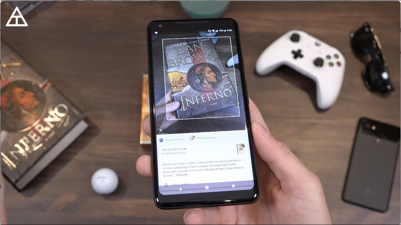 Google Lens Demo on the Pixel 2 XL!