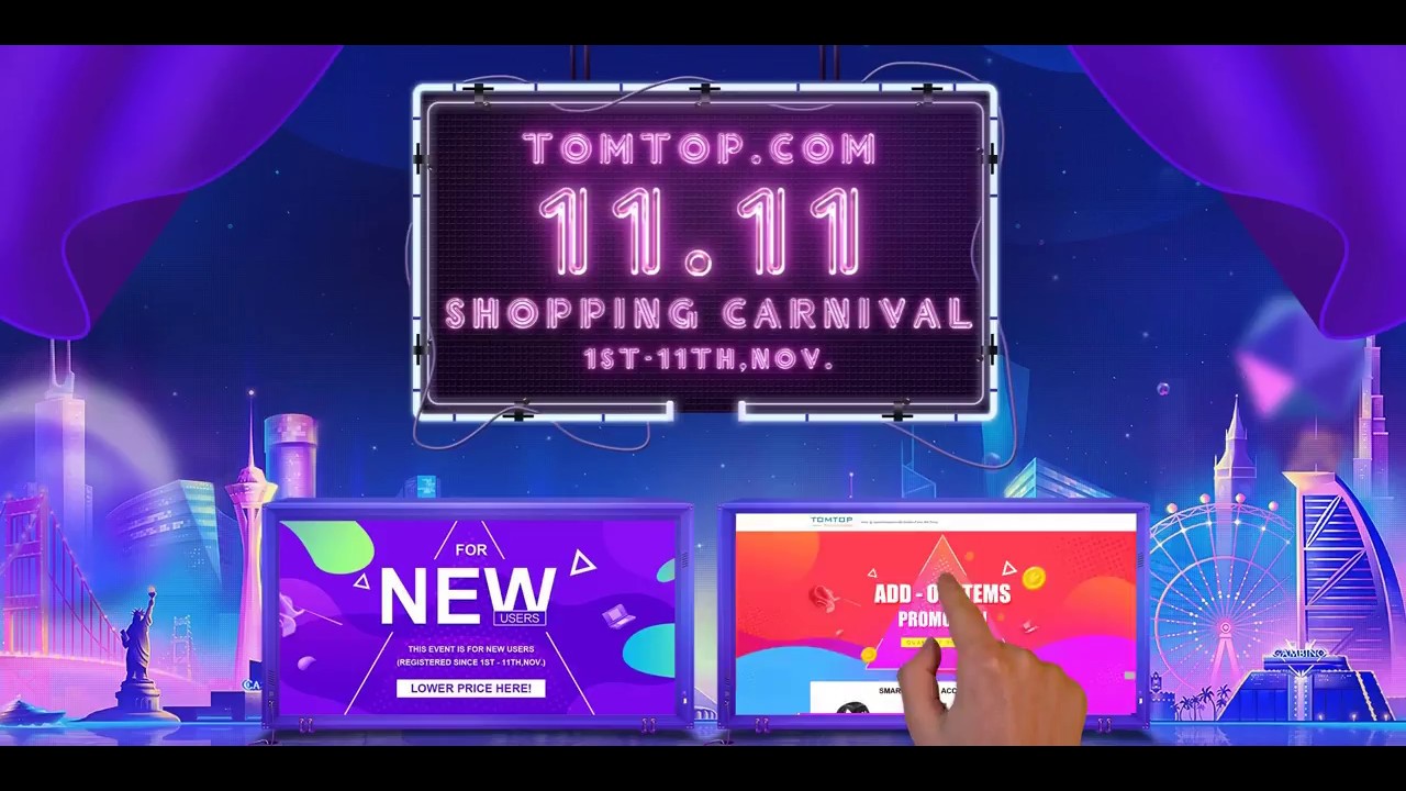 TOMTOP.COM——11·11 Shopping Carnival