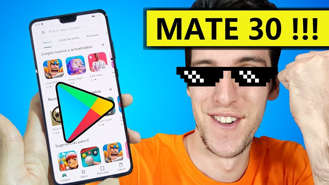 LOGRO INSTALAR la GOOGLE PLAY en HUAWEI MATE 30 !!!!!!!