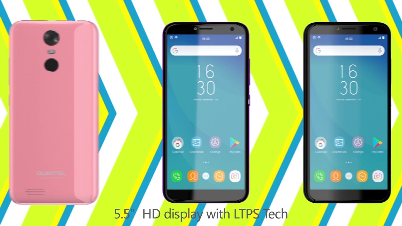 OUKITEL C8  4G official 3D video