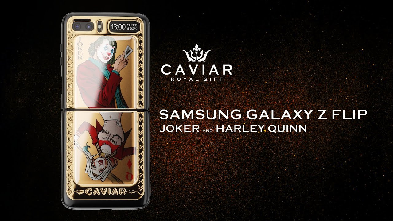 Samsung Z Flip Joker & Harley Quinn Edition by Caviar