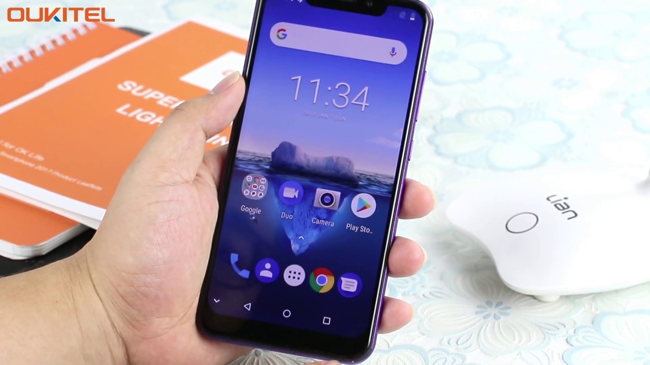 OUKITEL C12 pro Global first hands on- 6.18 inch notch display