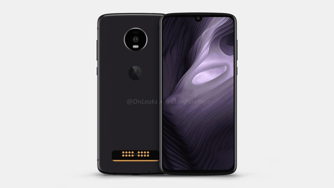 [CompareRaja EXCLUSIVE] First Look of Moto Z4 Play Leaked in 3D Renders | CompareRaja