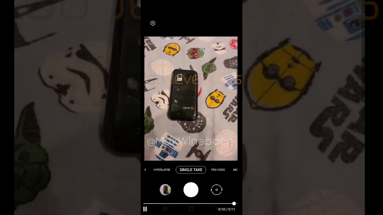 Single Take Photo Demo