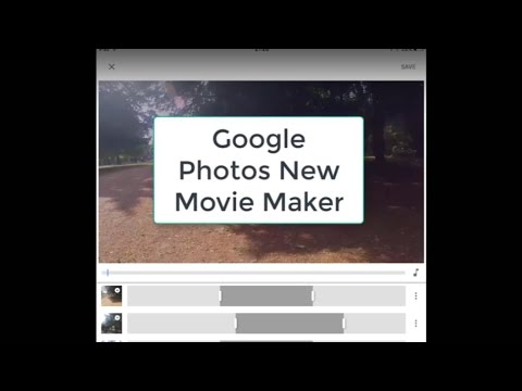Google Photos Movie Maker / Video editor Tutorial iPhone & Android
