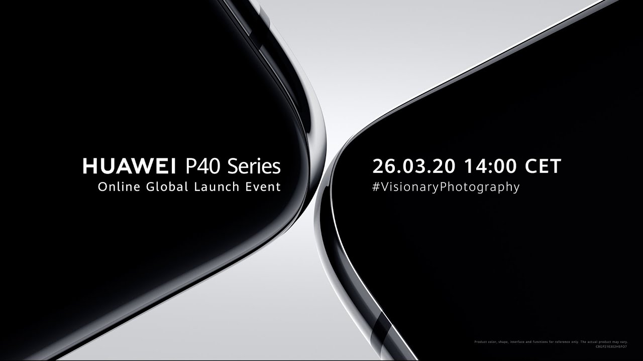 HUAWEI P40 Series Online Global Launch Event