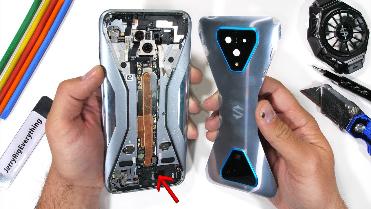 Dueling Heat Pipes & Pop Up Buttons?! - BlackShark 3 Pro Teardown!