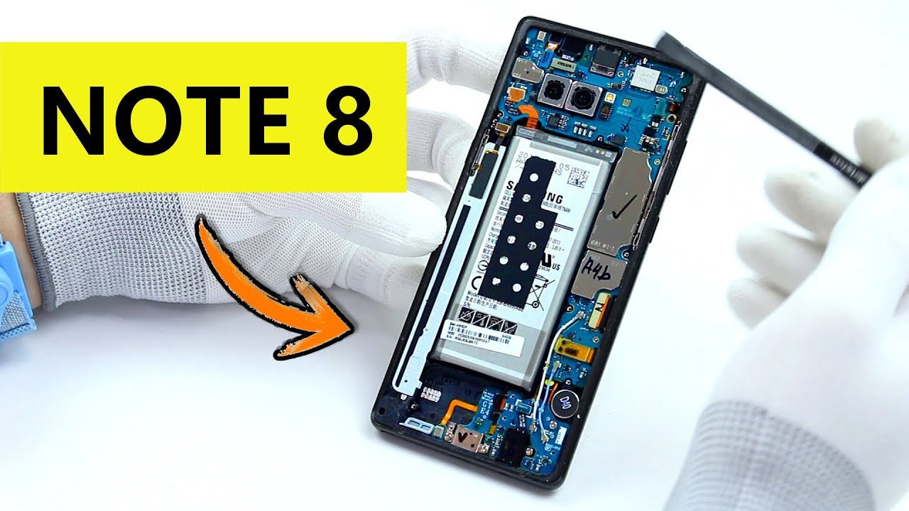 ¿Como es el GALAXY NOTE 8 por DENTRO? 🔨 Desmontaje TOTAL!