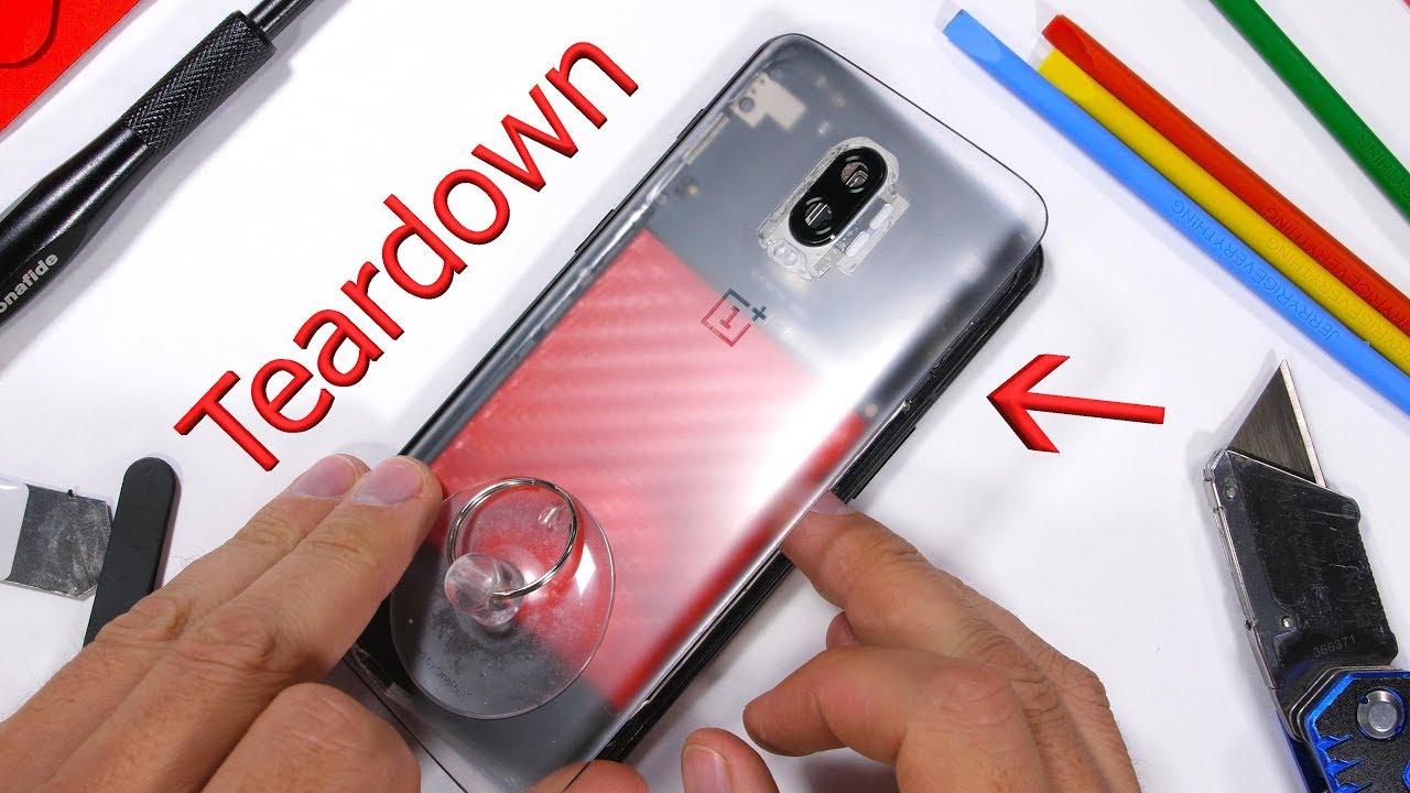 OnePlus 6T Teardown - Can under display cameras be real?