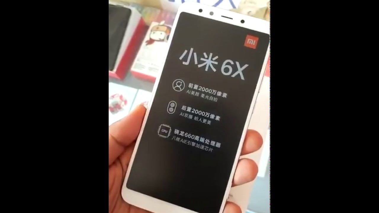 Xiaomi Mi 6x hands-on video leaked