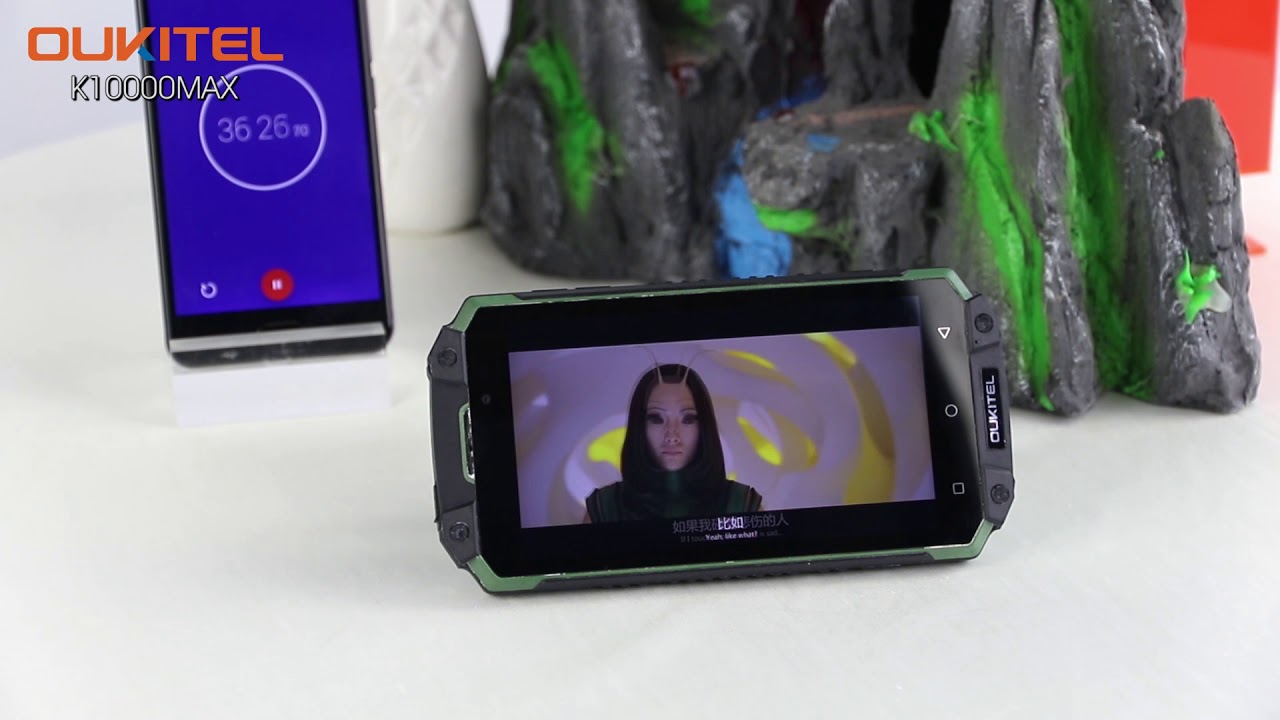 K10000MAX power consumption by playing the film Guardians of the Galaxy II