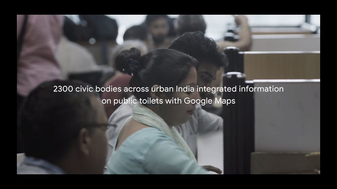 Mapping public toilets across India on Google Maps