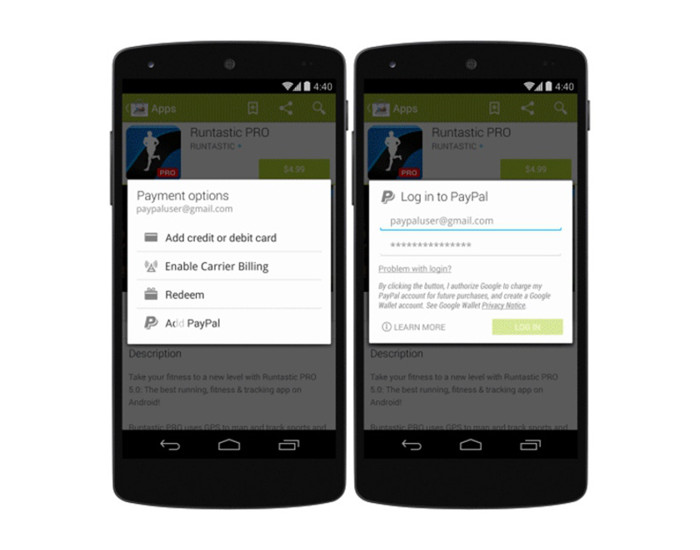 Play Store incluirá información sobre posibles pagos dentro de las apps