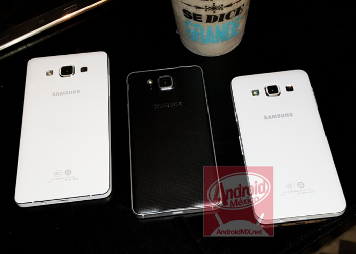 Samsung Galaxy A3, Galaxy A5 y Galaxy Alpha