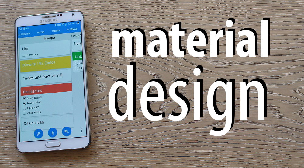 Las mejores aplicaciones con Material Design