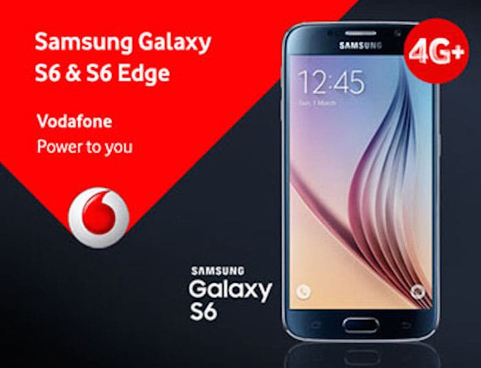 Precios del Samsung Galaxy S6 y S6 Edge con Vodafone