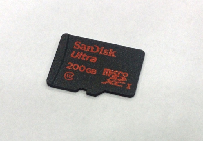 sandisk microsd de 200 GB