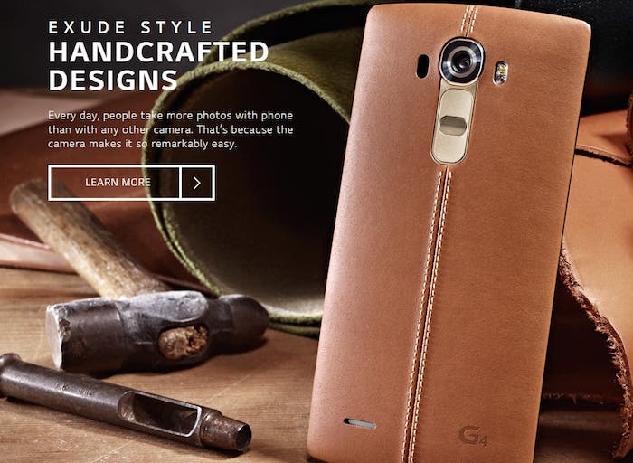 LG G4, una apuesta diferente por el diseño