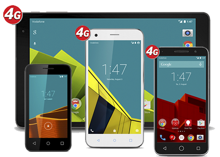 Vodafone presenta sus nuevos smartphones de ZTE y Alcatel