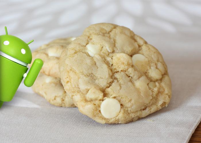 android macadamia nut cookie