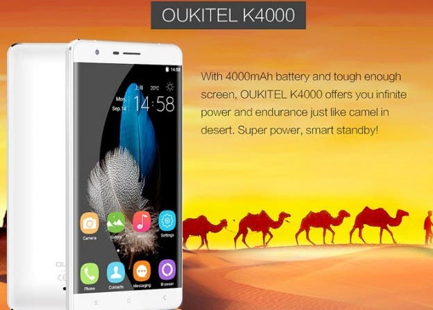 OUKITEL K4000, el smartphone indestructible