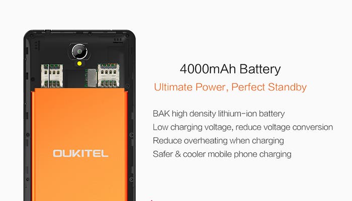 OUKITEL K4000, un quadcore con Android 5.1 a un precio ridículo