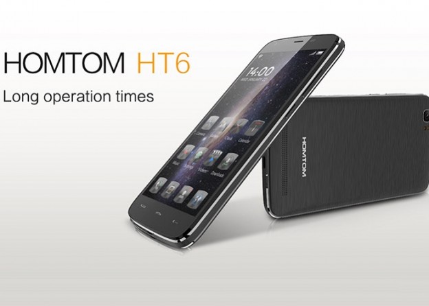 DOOGEE HOMTOM HT6 un smartphone con 6250mAh de batería