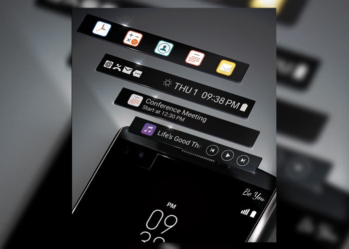 LG V10 es oficial con doble cámara frontal y pantalla secundaria