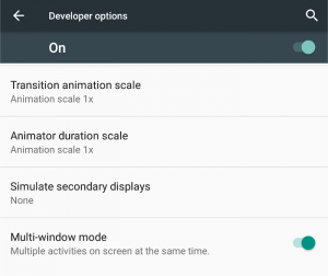 Cómo activar la multiventana en Android 6.0 Marshmallow