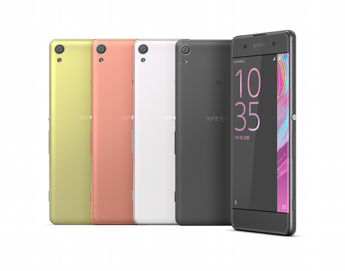 Xperia XA Colours