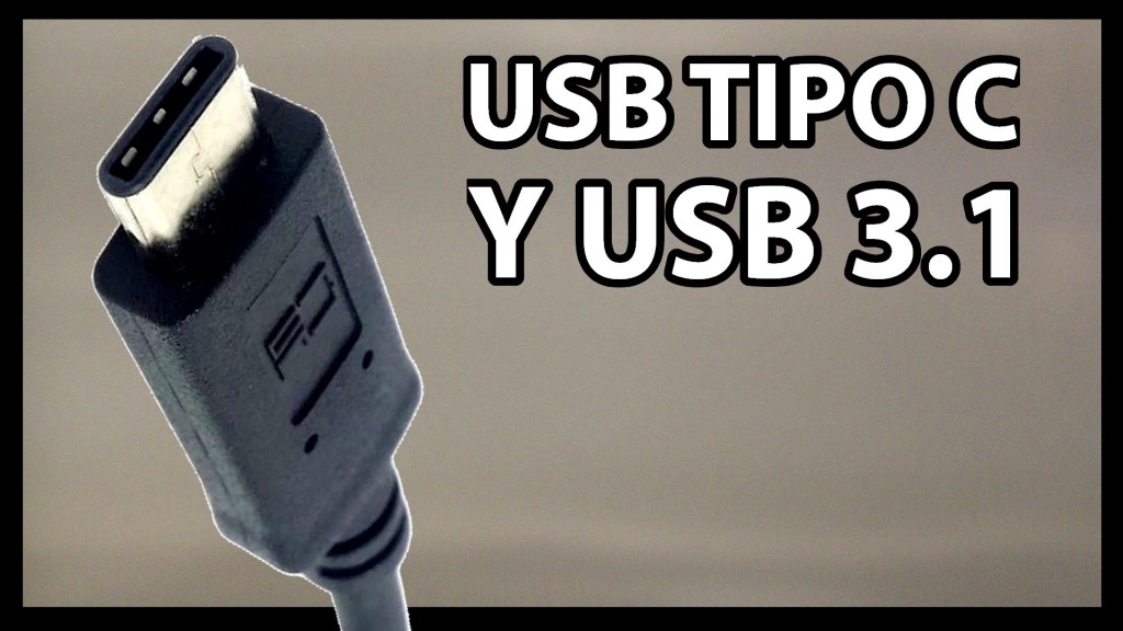 [VÍDEO] Qué es USB Tipo C y qué es USB 3.1