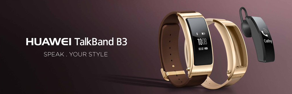 Huawei también nos presenta la nueva TalkBand B3