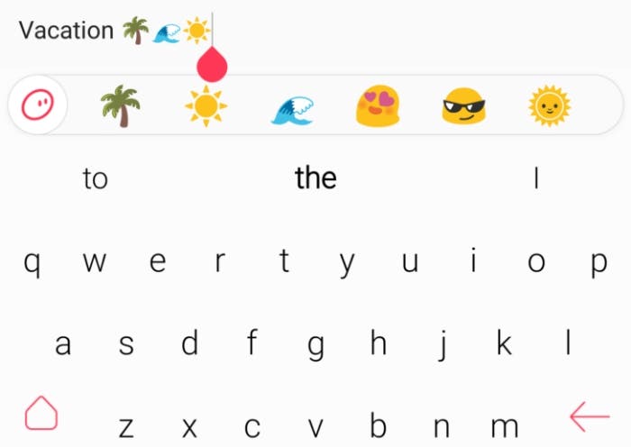 Swiftmoji es un teclado que predice los emoticonos que quieres usar