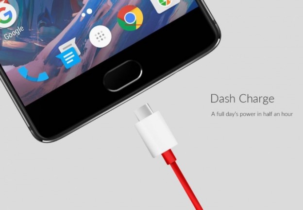 OnePlus 3 tiene mejor sistema de carga rápida que el Galaxy S7