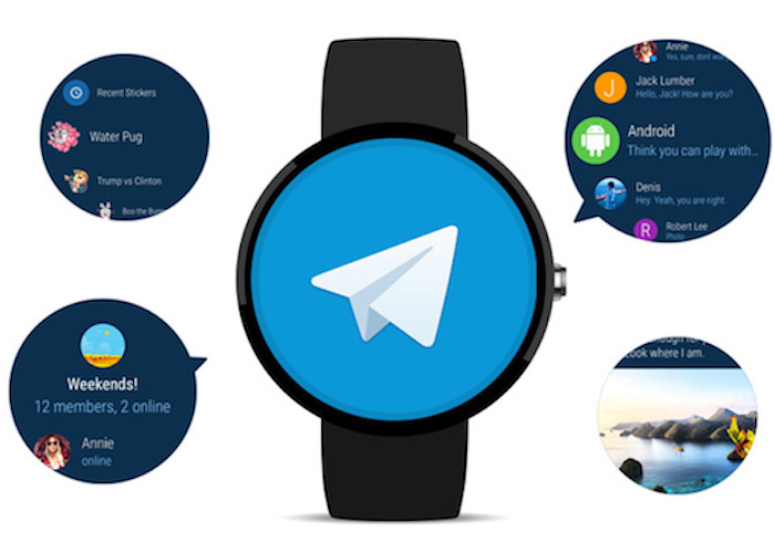 Telegram ya disponible en Android Wear 2.0