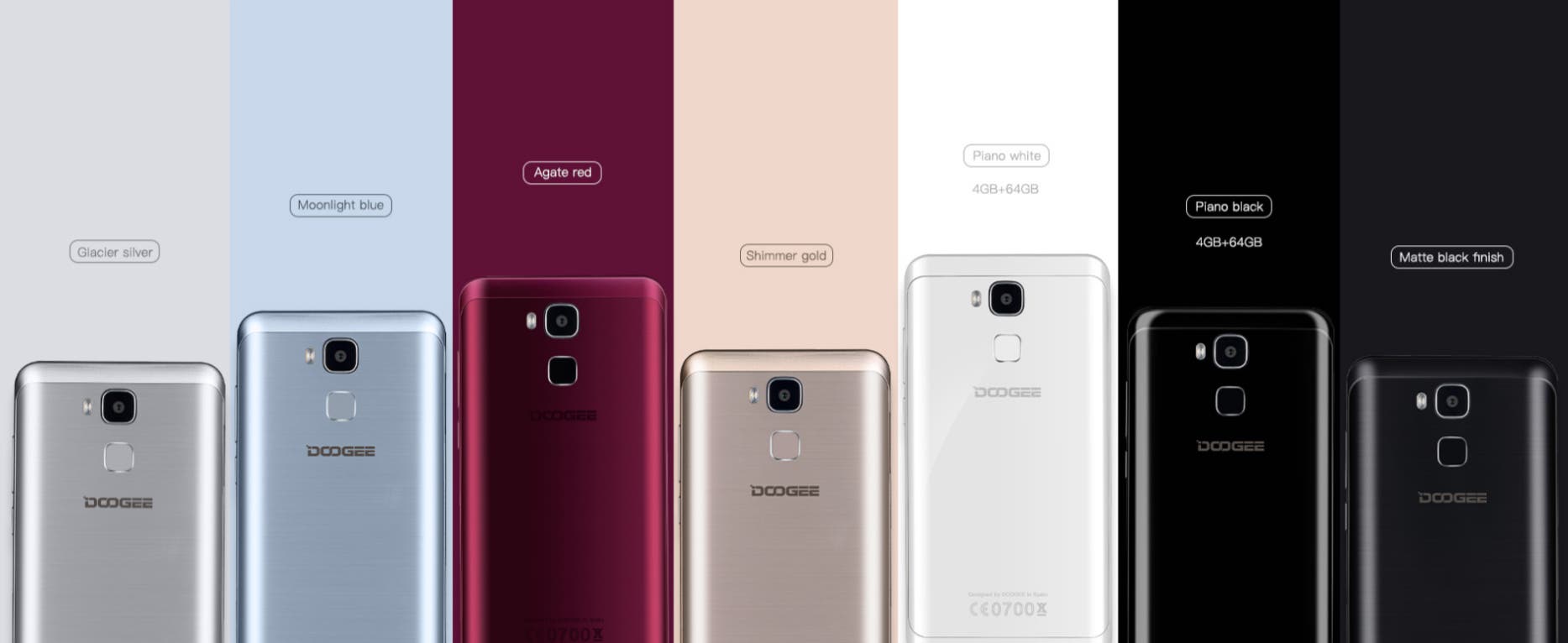 doogee-y6-colores