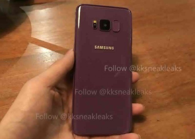 Samsung Galaxy S8 se filtra en color morado