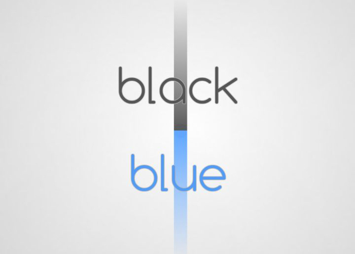 black-blue